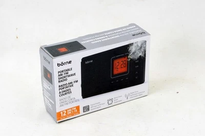 NIB Borne portable 12-band AM/FM Shortwave radio - Image 1 of 4