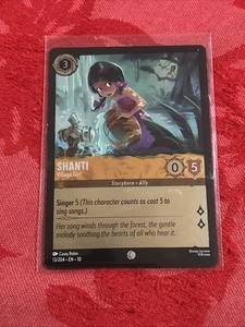 FOIL Lorcana Whispers in the Well - Shanti - Village Girl - 13/204 FOIL - Picture 1 of 7