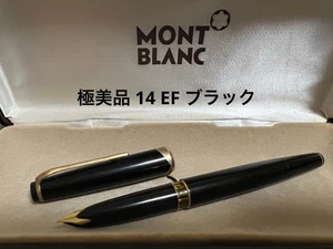 Montblanc Meisterstuck 14 EF Black Fountain Pen Designed by Graf von Goertz ++ - Picture 1 of 24