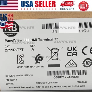 Allen-Bradley 2711R-T7T PANELVIEW 800 HMI TERMINAL US Stock Sealed US Free Tax - Picture 1 of 5