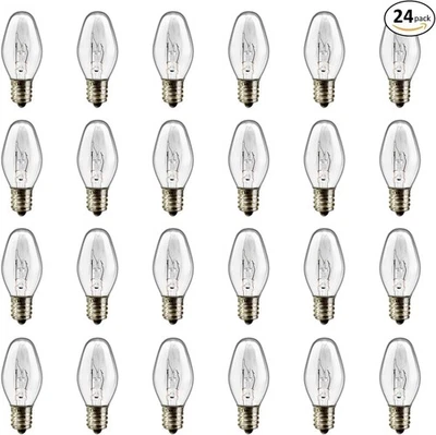 Salt Lamp Bulbs, 15 Watt Night Light - C7 Replacement - Image 1 of 4