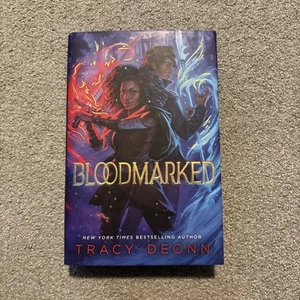 Bloodmarked by Tracy Deonn Fairyloot Book YA Fantasy Sprayed Edges Hardcover - Picture 1 of 6
