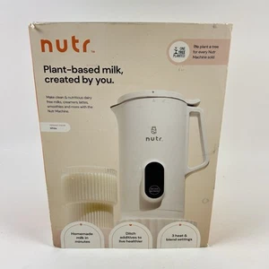 Fabricante de leche a base de plantas NUTR 350 ml - Color blanco - ¡LIMPIO! - Imagen 1 de 24