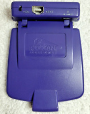 GameBoy Advance Pelican Light Shield PL-727 Indigo Purple - Cleaned, Tested