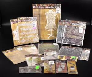NEW 7Gypsies Architextures 3D Stickers 25 Packs Scrapbook Junk Journals 84-Piece - Picture 1 of 11