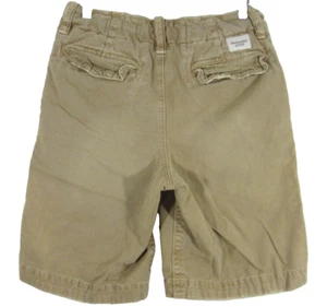 Abercrombie Fitch Cargo Shorts Herren 30 SCHWER dick Kordelzug Knopfleiste hellbraun - Bild 1 von 10