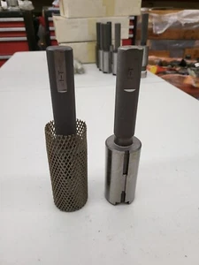 Amada Pega Coma Vela Vipros Turret Alignment Jig 1.88" OD 8-1/2" L Lot of 2 E5 - Picture 1 of 6