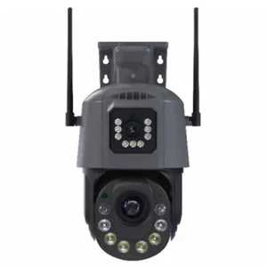 WiFi Dual Lens CCTV Human Tracking Camera IP66 Outdoor PTZ Security 6MP 36x Zoom - Bild 1 von 15