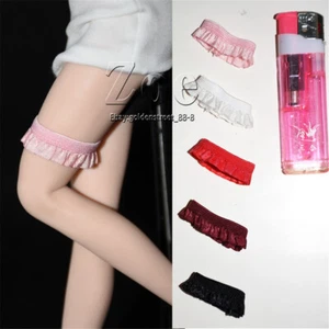1:6 Black Leg Bandage Garter Accessories For 12" Female PH TBL JO Figure Body - Picture 1 of 6
