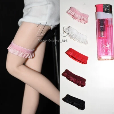1:6 Black Leg Bandage Garter Accessories For 12" Female PH TBL JO Figure Body - Image 1 of 4