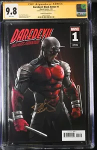 Daredevil Black Armor #1 Marvel Comics CGC SS 9.8 signiert DG Chichester - Bild 1 von 2