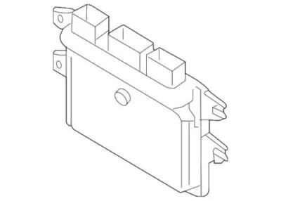 Unidad de control del motor original Nissan Versa Note Versa S Plus 23703-3AB0A Foto 1 de 2