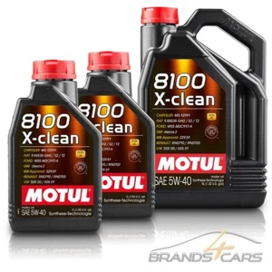 7 L MOTUL 8100 X-CLEAN 5W40 MOTORÖL FÜR ACEA C3 VW 502/505.00 MB 229.51 50048546 - Bild 1 von 3