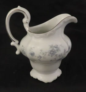 Guirnalda azul Johann Haviland crema Baviera vintage - Imagen 1 de 5