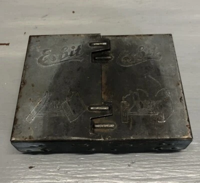 Estufa de Bolsillo Esbit De Colección Hecha en Alemania Segunda Guerra Mundial RARA D.R. Pu. Ausl. Patentes Foto 1 de 4