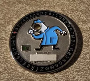 Anthus Decoder Geocoin Trackable & Activated....See Description! Free Shipping - Picture 1 of 2