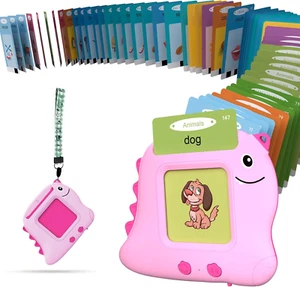 Talking Flash Cards, Montessori Learning Toy for Toddler, Autism Sensory Product - Picture 1 of 12