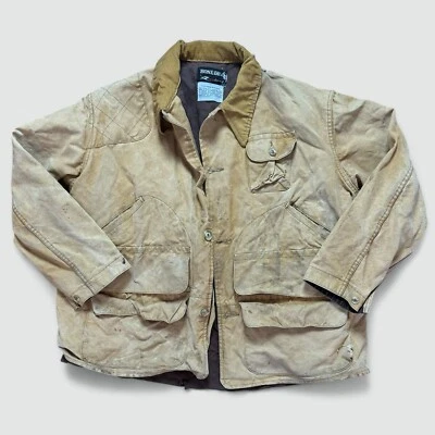 vintage 60’s Bone-Dry Redhead hunting Chore Coat - Size 52 XL canvas jacket - Image 1 of 4