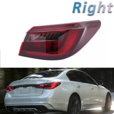 Conjunto de luz trasera LED derecha para Infiniti Q50 Q50L 2018-2021 Foto 1 de 4