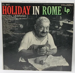Michel Legrand - Holiday in Rome - Columbia Records 1955 - Imagen 1 de 5