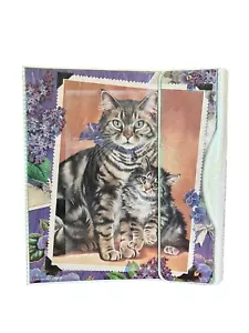 Vtg 1995 Vivian Boswell Binder Sophisticats Brushcreek Creative With Folder Cat - Picture 1 of 7