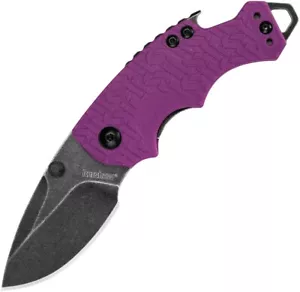 KERSHAW PURPLE SHUFFLE TACTICAL EDC HUNTING KNIFE 28700 - Picture 1 of 2