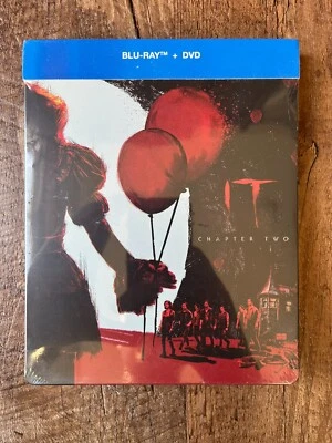 It: Chapter Two 2 w. Steelbook (Blu-ray, 2019, Import, Region Free) *NEW* - Image 1 of 4