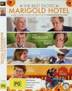 The Best Exotic Marigold Hotel DVD (Region 4) VGC Judi Dench NEW CASE - Picture 1 of 3