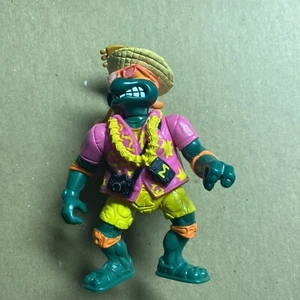 Teenage Mutant Ninja Turtles TMNT Beach Combin' Michelangelo Gitarre 1992 Vintage - Bild 1 von 5