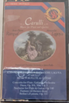 FRANZ LISZT CHAMBER ORCHESTRA – MUSIC FOR FLUTE AND GUITAR  CASSETTE SEALED - Image 1 of 2