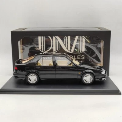DNA Collectibles 1/18 Saab 9000 Aero CS 1985 DNA000140 Resin Model Limited Black - Image 1 of 4