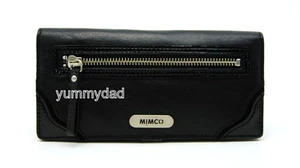 MIMCO REFLECTION LEATHER WALLET IN BLACK BNWT RRP$189 - Picture 1 of 6