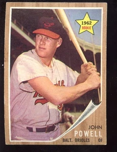 1962 Topps Baseball Card #99 John Boog Powell Rookie EX+ - Picture 1 of 1