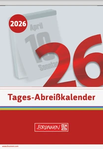 BRUNNEN Abreißkalender 2026 Nr.13 1Tag/1Seite 10-70313006 - Bild 1 von 3