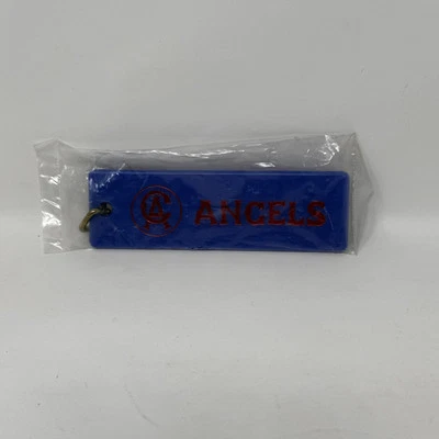 Anaheim Angels Los Angeles Plastic Rectangle Keychain Vintage - Image 1 of 4