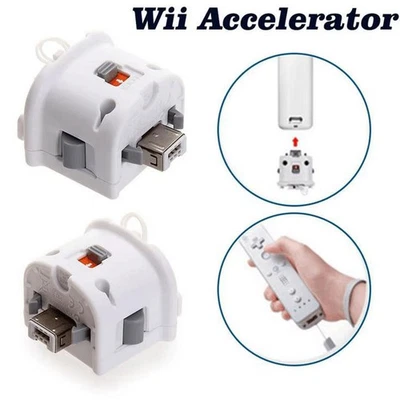 2PCS Adapter Sensor for Nintendo Wii Motion Plus Remote Controller Black/White - Image 1 of 4