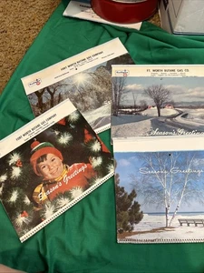 1974, 75, 77 And 78 Fort Worth Butane Gas Company Gulfgaa LP Gas Calendar - Foto 1 di 10