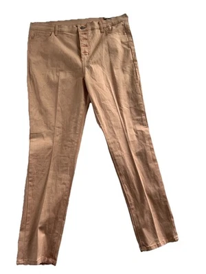 Pantalones Slimsation Nuevo con Etiquetas Rosa Pálido Talla 16 Tobillo Legging Botón Mosca Foto 1 de 4