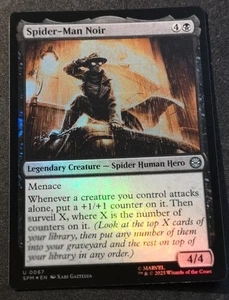 Spider-Man Noir - Foil - SPM - MTG - EN - NM - 0067 - Picture 1 of 1