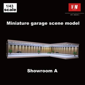 Diorama 1:64/43/18 Diecast Car Parking Lot Multi-combination Showroom Model Toys - Picture 1 of 85