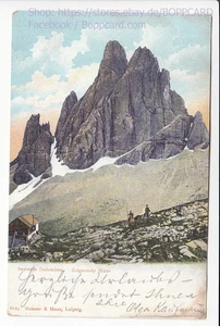 ITALIEN , PROVINZ BOZEN , DOLOMITEN , ZIGMONDY HÜTTE , SÜDTIROL ca1900 - Picture 1 of 2
