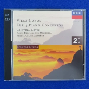 Villa-Lobos Los 5 Conciertos para piano Cristina Ortiz - CD - ¡Envío rápido!! - Imagen 1 de 2