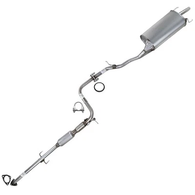Stainless Steel Resonator Muffler Exhaust Kit fits: 1994-1995 Honda Accord 2.2L - Image 1 of 4