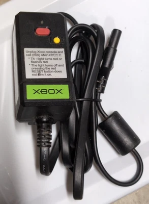Original XBox Protection Power Cord X800563-100 Official OEM Microsoft Cable - Image 1 of 4