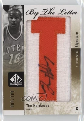 Firmas auténticas por carta SP 2011-12/100 Tim Hardaway #BL-TH automático patio Foto 1 de 2