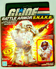 GI Joe S.N.A.K.E. Battle Armor New Open Box Unpunched Tab 1983