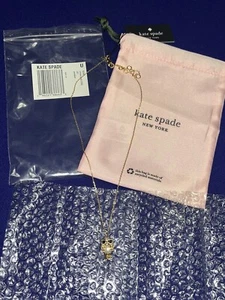 NWT Kate Spade Winter Wonderland Hoot Owl Pedant Necklace - Picture 1 of 7