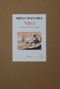 MANARA PORTFOLIO MOLLY NON FIRMATO - Foto 1 di 13