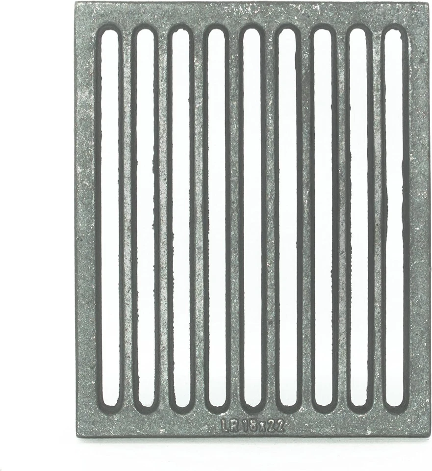 SPEEDPLANT Liegerost 18 x 22 cm - Gussrost Ofenrost Ascherost Tafelrost Kaminrost