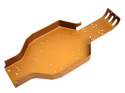 Associated #6300 RC10 gold anodized 6061-T6 aluminum tub chassis new rare 6001 - Image 1 of 4